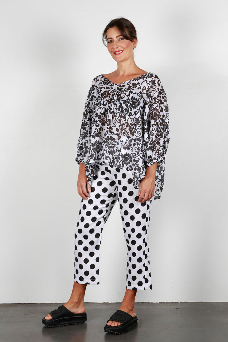 3/4 Linen Pants