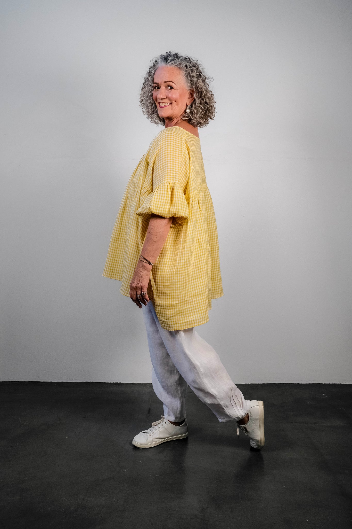 Mavis Yellow gingham