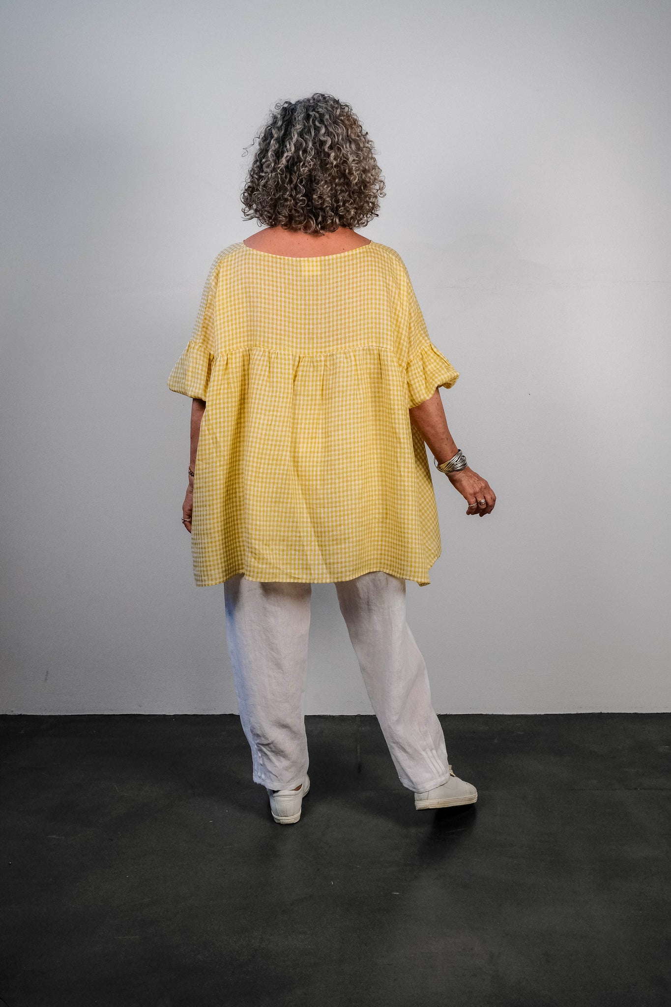 Mavis Yellow gingham