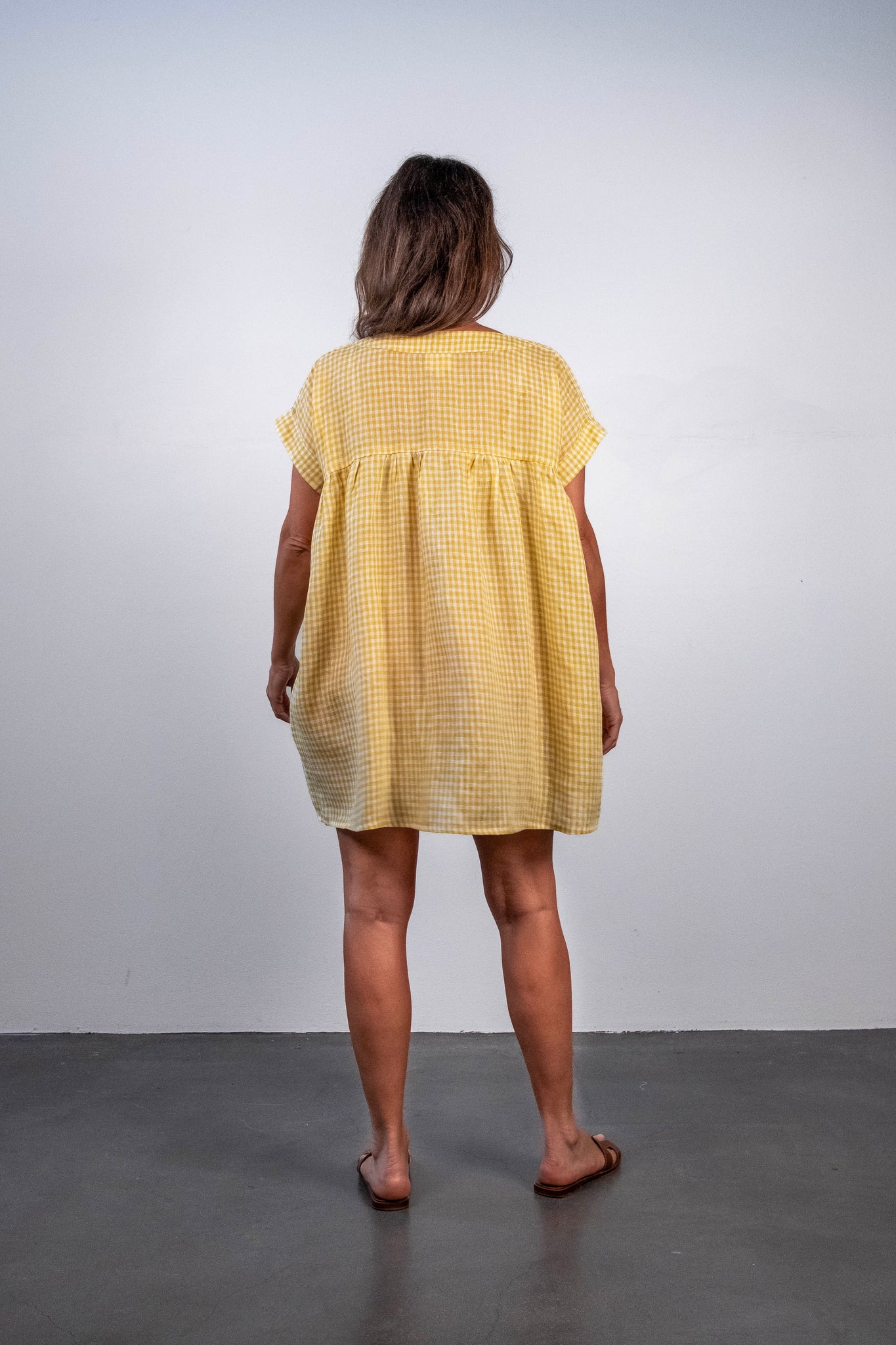 Georgia Yellow Gingham