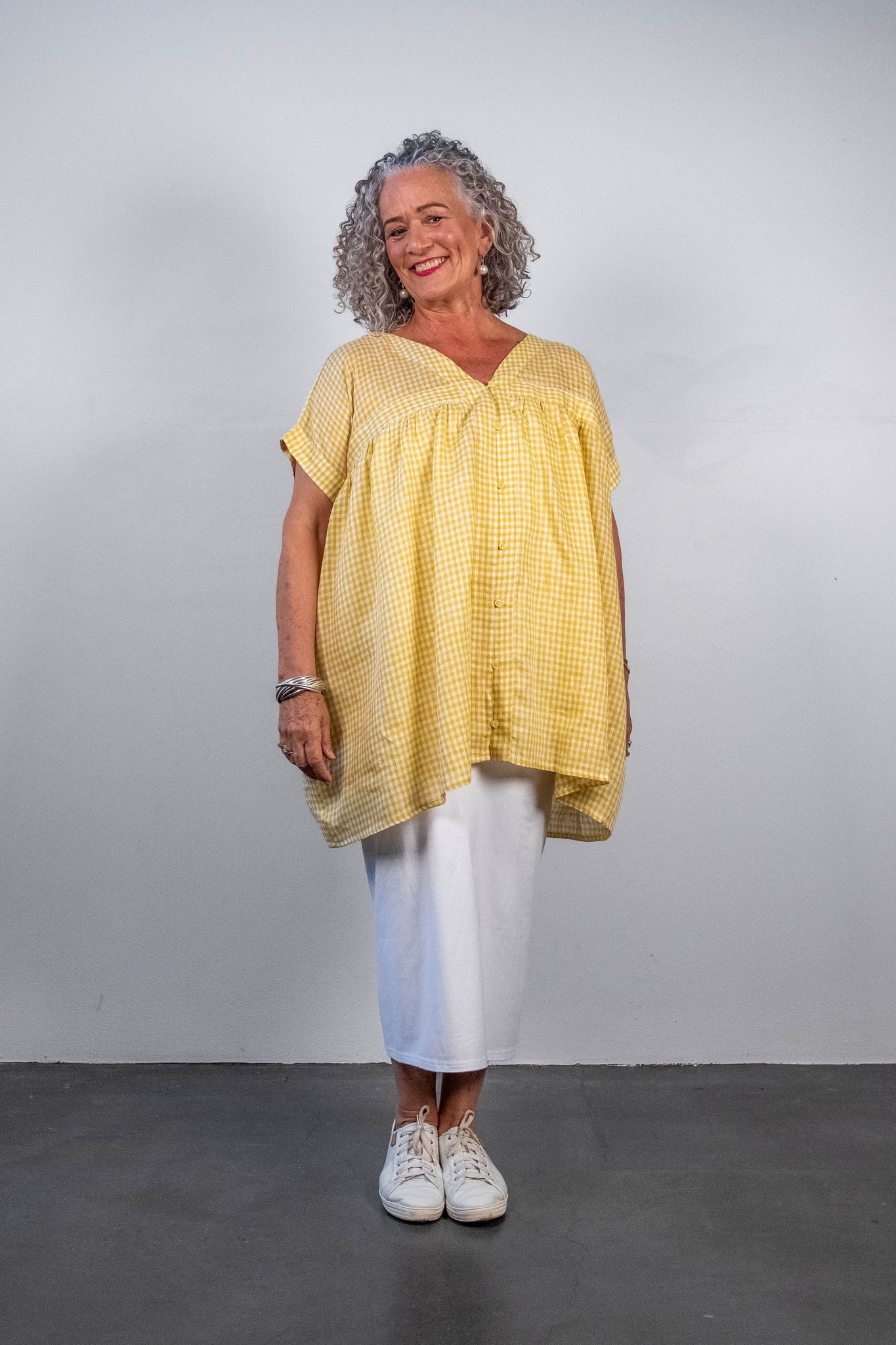 Georgia Yellow Gingham