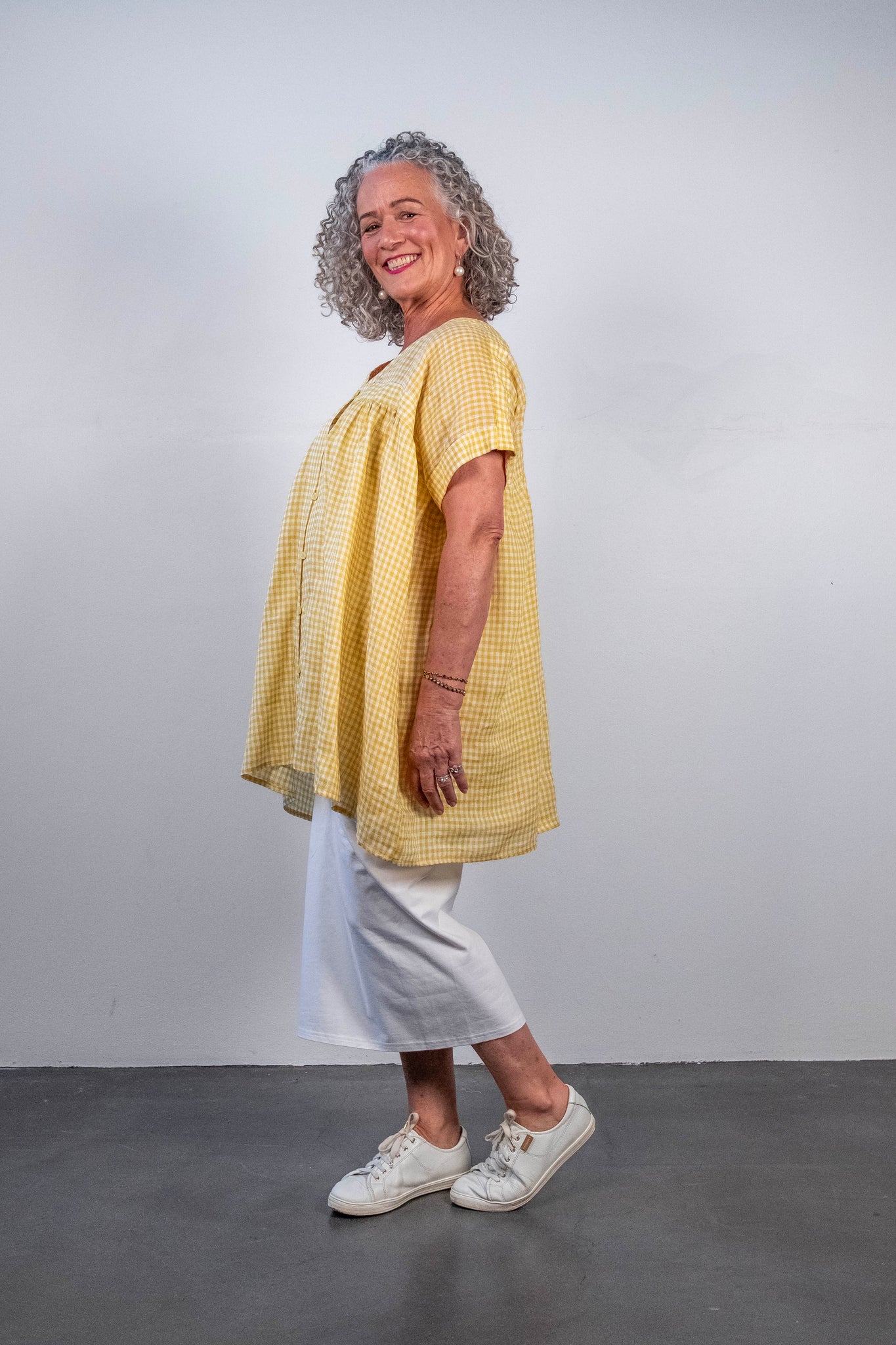 Georgia Yellow Gingham
