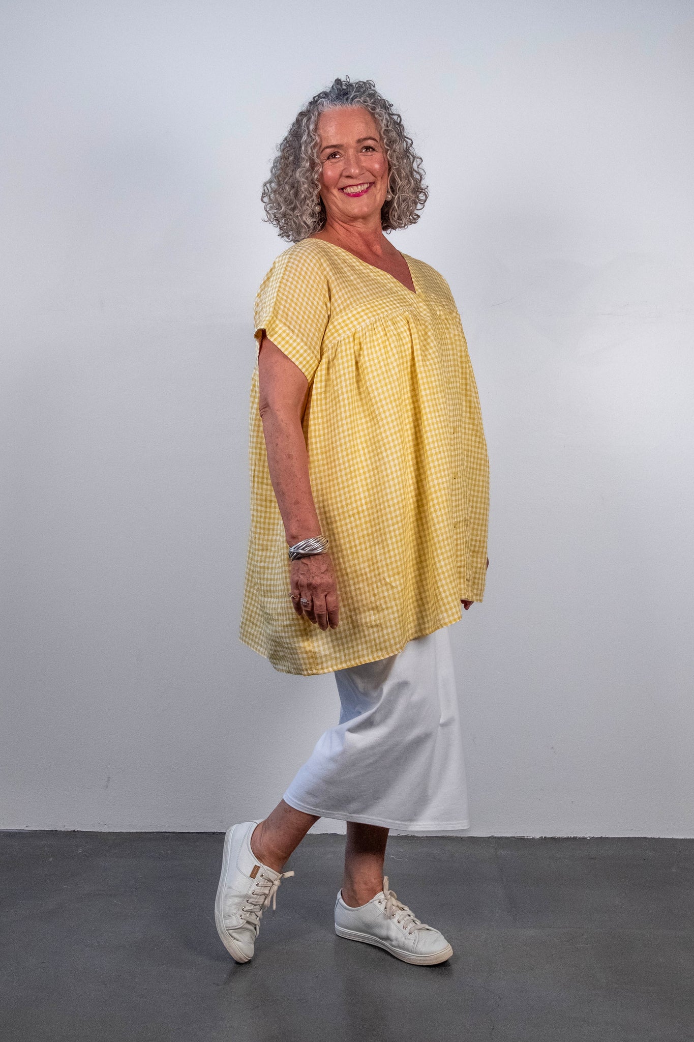 Georgia Yellow Gingham