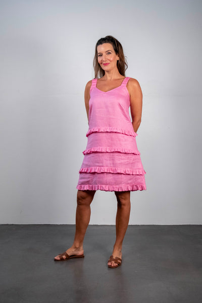 musk pink dress Nicoletta NC3094 Dress - Musk
