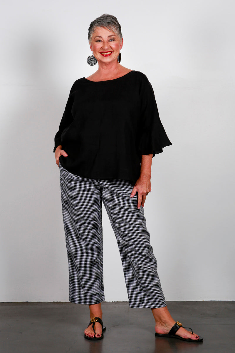 3/4 Linen Pants