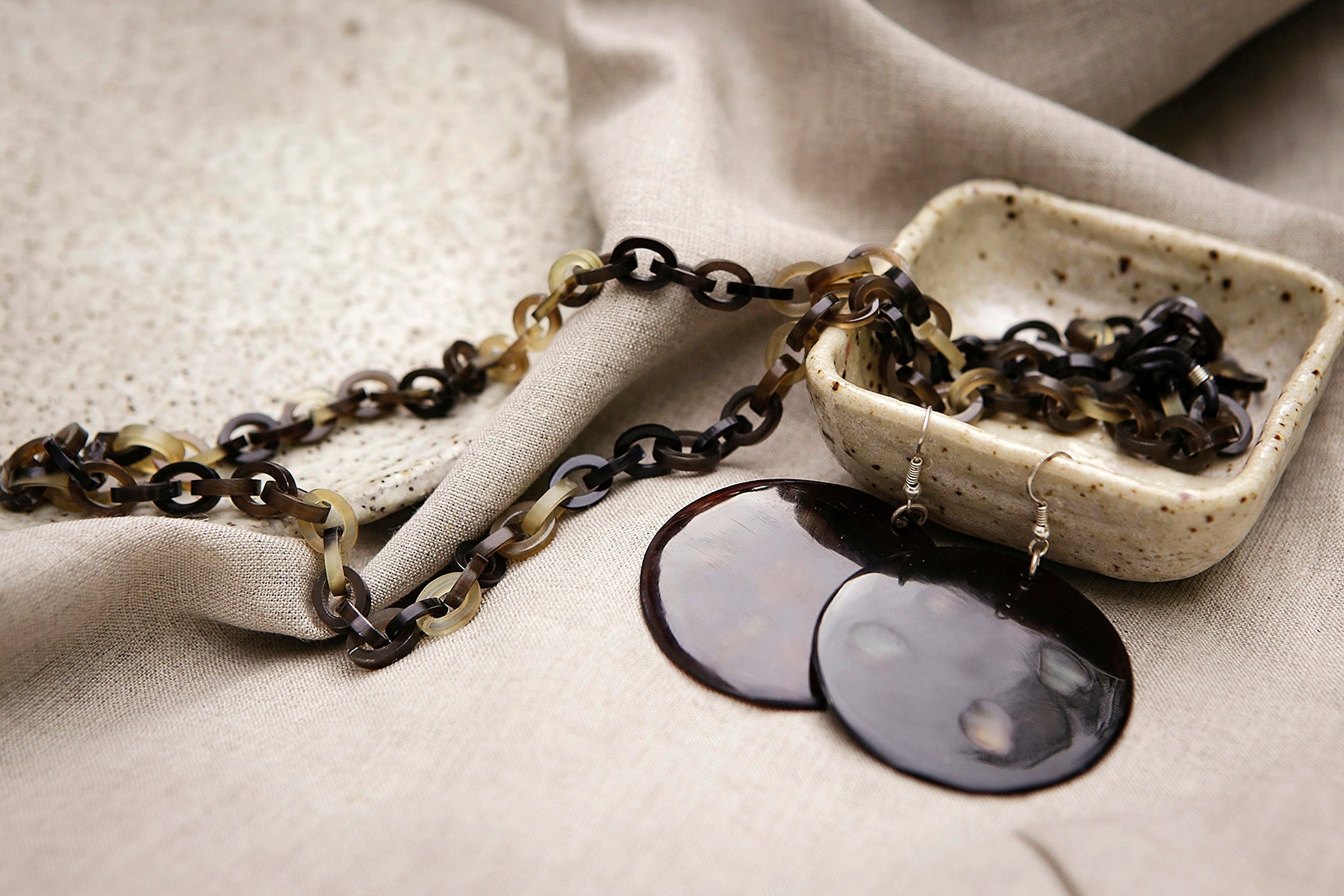 Disk Earrings