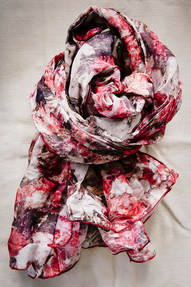 Scarf Linen Silk