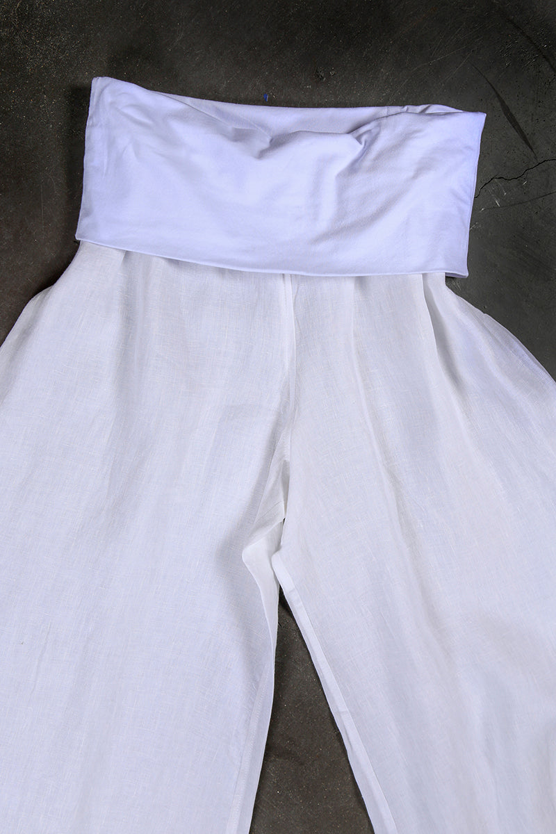 Soft Top Linen Pants