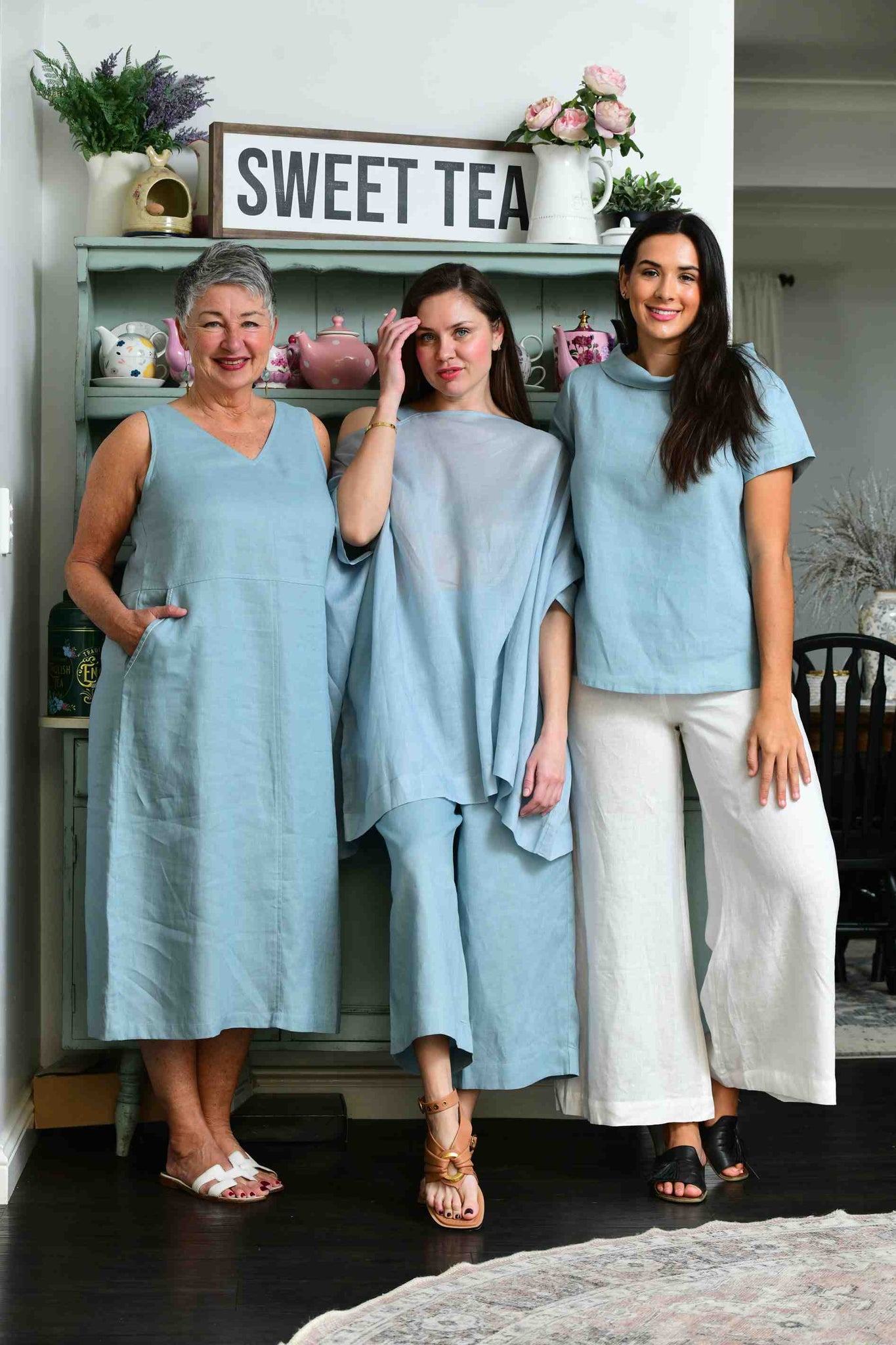 Soft Top Linen Pants