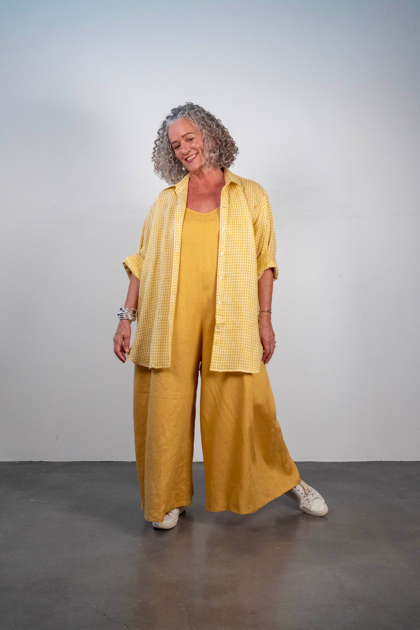 Wanda Yellow Gingham