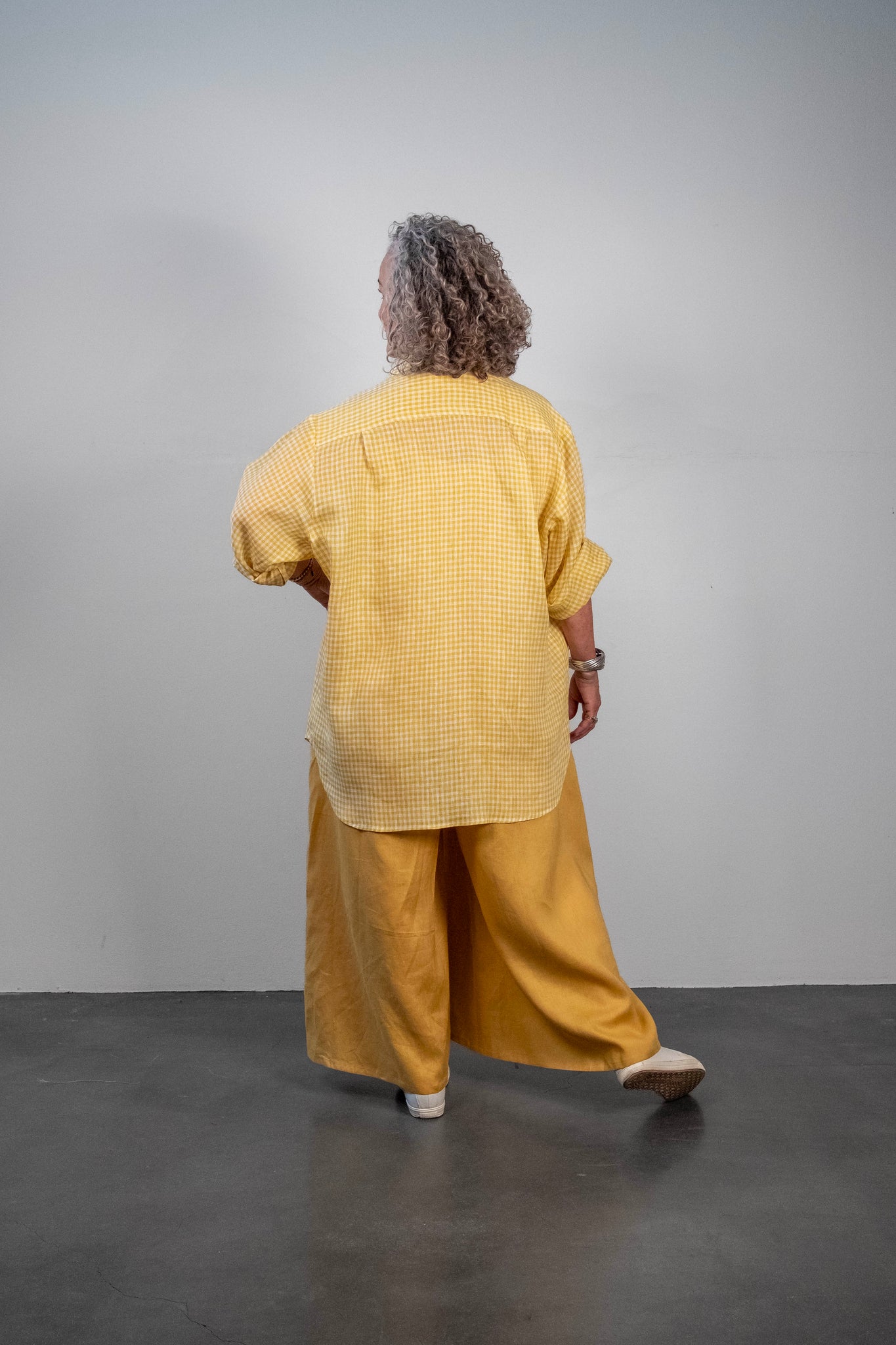 Wanda Yellow Gingham