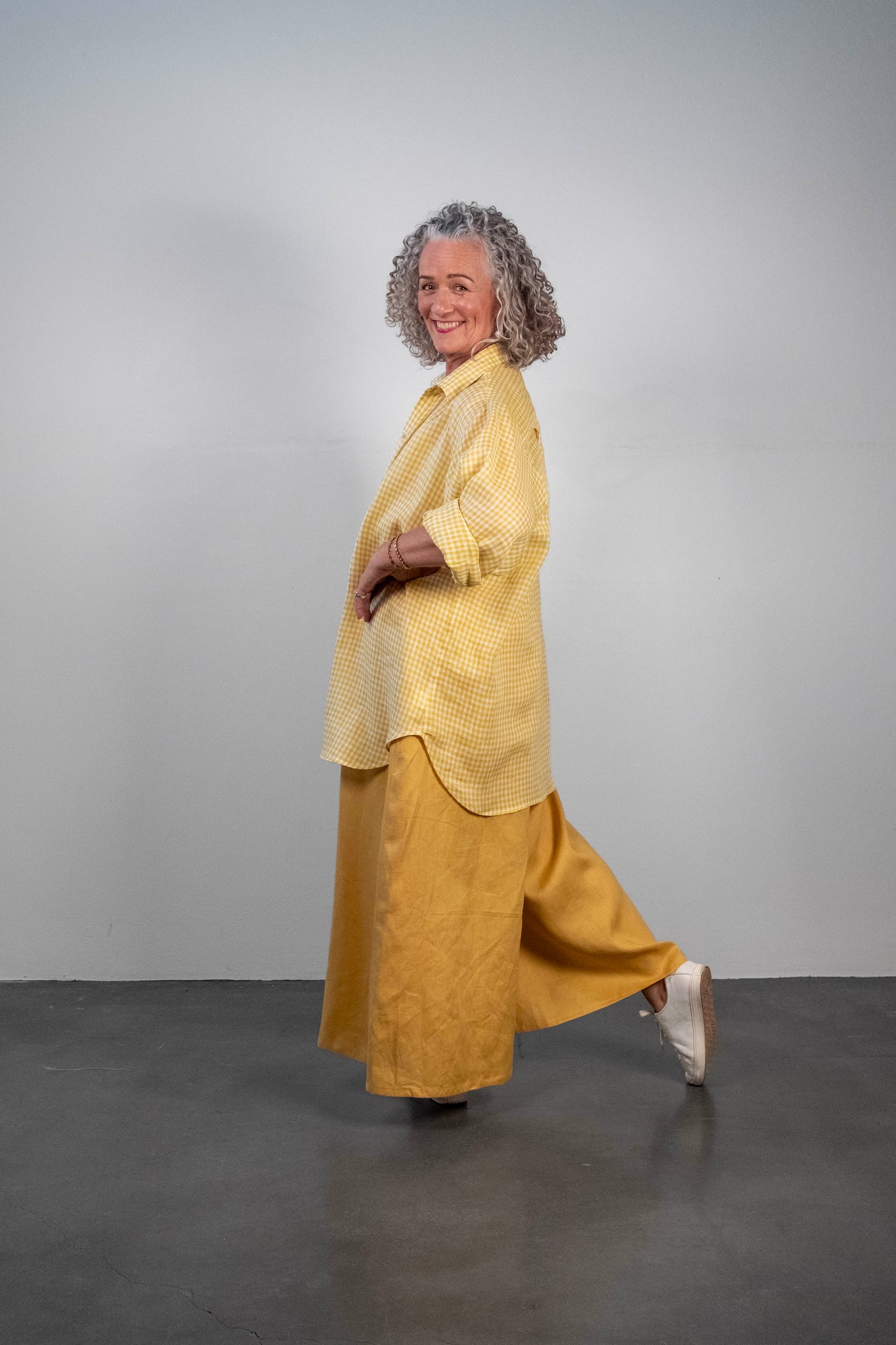 Wanda Yellow Gingham