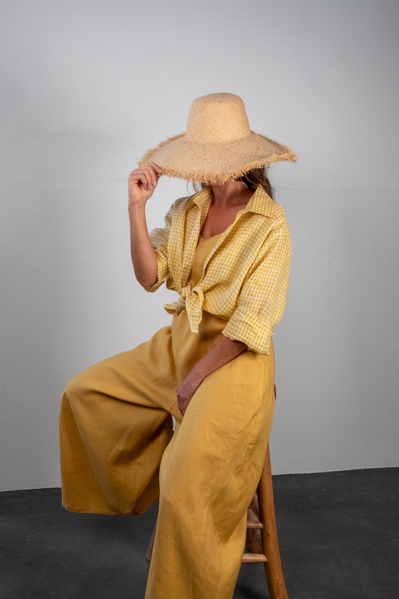 Wanda Yellow Gingham