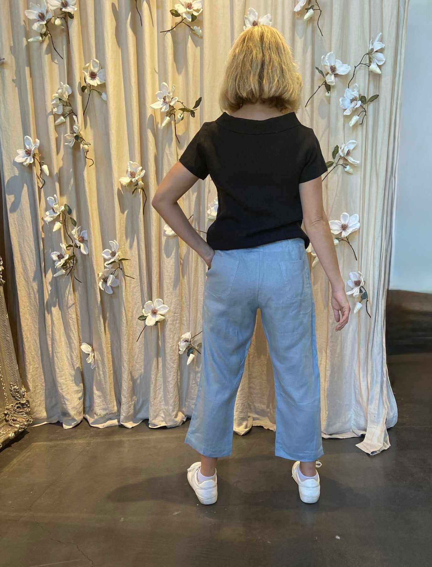3/4 Linen Pants The Resort Collection