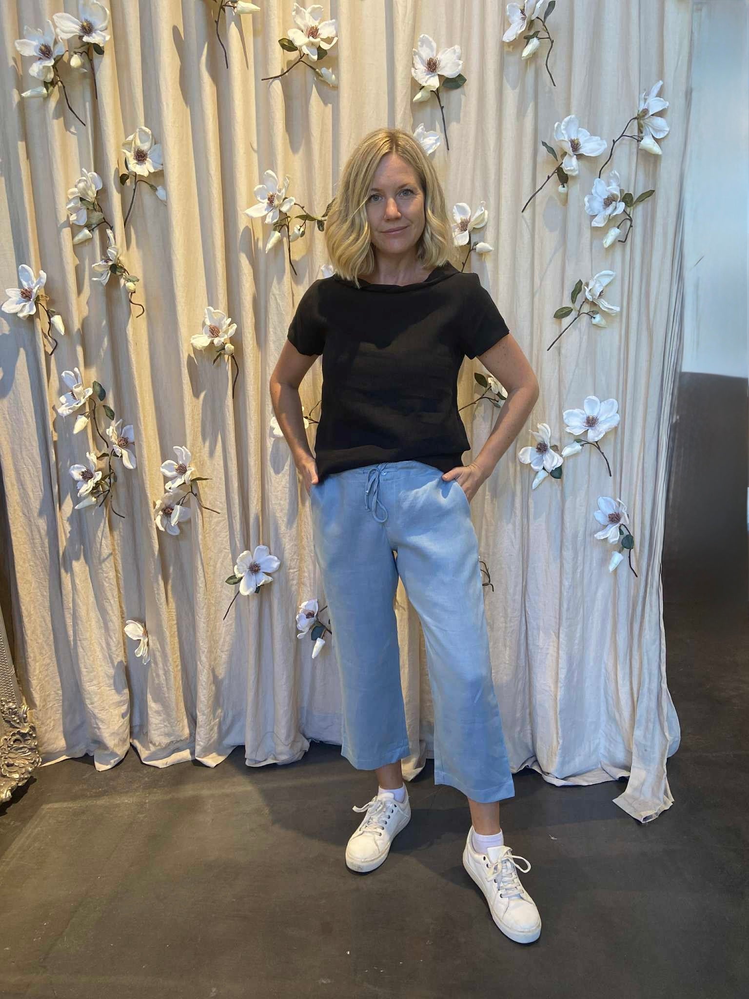 3/4 Linen Pants The Resort Collection