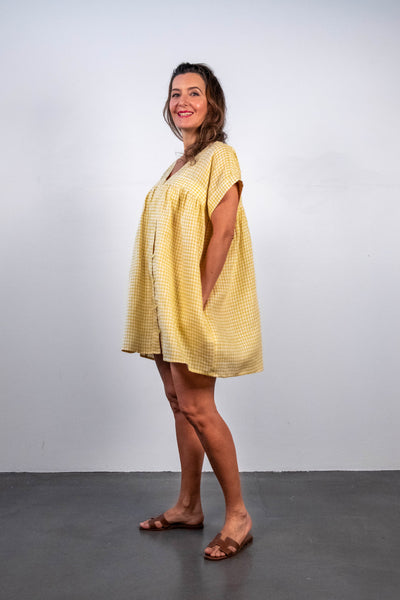 Georgia Yellow Gingham