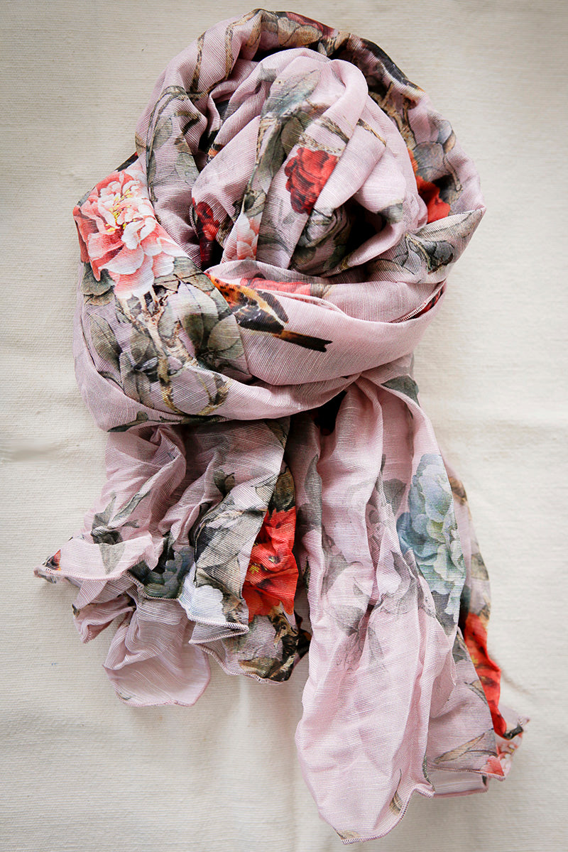 Scarf Linen Silk