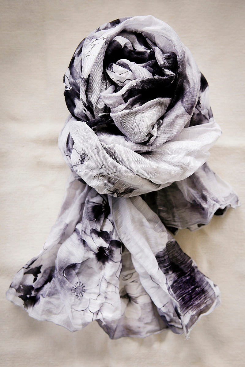 Scarf Linen Silk